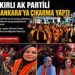 Diyarbakırlı AK Partili Kadınlar Ankara’ya çıkarma yaptı