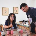 Gurbetçi kadın, memleketinde öğrendiği sanatı Almanya'da yaşatacak