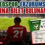 Amedspor-Erzurumspor Maçına Bilet Bulunamıyor