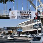 AK Parti Batman Gençlik Kollarından Cumhurbaşkanı Erdoğan'a pankartla teşekkür