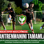 Amedspor, Kocaelispor Maçı Öncesi Son Antrenmanını Tamamladı