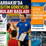 Diyarbakır'da GSB Eğitim Görevlisi Başvuruları Başladı