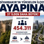Diyarbakır’ın Bu İlçesi 37 İli Solladı! Nüfusu 454 Bini Aştı