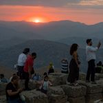 Nemrut Dağı'nda gün batımı yoğunluğu