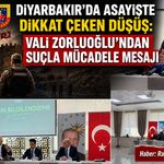 Diyarbakır'da Asayişte Dikkat Çeken Düşüş: Vali Zorluoğlu'ndan Suçla Mücadele Mesajı