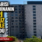 Gece Yarısı Yanan Binanın İzleri Gündüz Gözüyle Görüldü