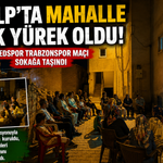 Kulp’ta mahalle sakinleri Amedspor-Trabzonspor maçını sokakta izledi