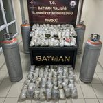 Sanayi tüplerinde 87 kilo 500 gram sentetik uyuşturucu ele geçirildi