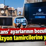 ‘Frekans’ ayarlarının bozulması televizyon tamircilerine yaradı
