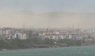 Bitlis'te toz taşınımı ve rüzgar etkili oldu