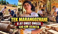 İlçenin tek marangozhanesi: Eşler 6 ay omuz omuza çalışıyor