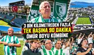 Mardin deplasmanına tek gitti, ömür boyu kombine kazandı
