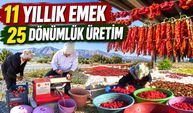 Muş’ta 11 yıldır süren aile işi: Kışlık sebzeleri böyle hazırlıyorlar