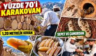 1800 ton bal bekleniyor, yüzde 60'ı karakovan: Hizan'da hasat