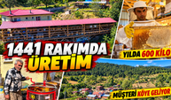 Çocukları köyden ayrıldı, o arıları için kalmayı seçti