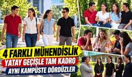Dördüz kardeşler dört farklı mühendislik bölümünde yeniden bir araya geldi