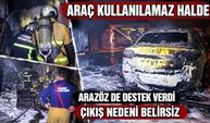 Kaportacı dükkânında yangın: 4 araç kullanılamaz hale geldi