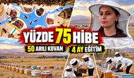 Köyde başladılar, ürettikleri balı Türkiye’nin her yerine satıyorlar
