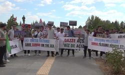 Adıyaman Üniversitesi'nde Gazze'ye destek yürüyüşü düzenlendi