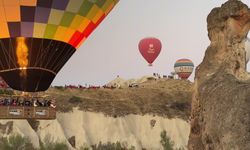 Çinli turistler "Altın Hafta" tatilinde Kapadokya'yı hareketlendirdi