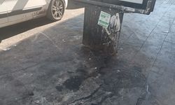 Ofis semtine yakışmayan görüntü!