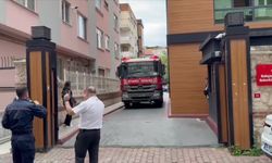 Özel okulda çıkan yangın söndürüldü
