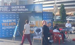 Diyarbakır’da “Gazze İçin Umut Gemileri” Standı Kuruldu