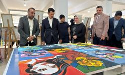 Kulp Anadolu Lisesi’nde öğrencilerden sanat şöleni