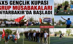 5x5 Gençlik Kupası Grup Müsabakaları Diyarbakır’da Başladı
