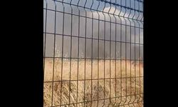 Diyarbakır'da Kent Merkezinde anız yangını paniği