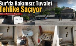 Sur'da Bakımsız Tuvalet Tehlike Saçıyor