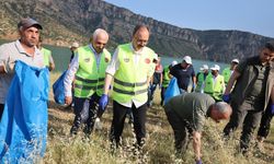 Botan Vadisi Milli Parkı'nda çevre temizliği yapıldı