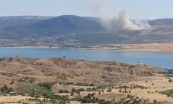 Silvan'da Dağlık Alanda Yangın: Kaniya Spî Bölgesinden Dumanlar Yükseliyor