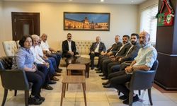 Gelecek Partisinden DBB'ye ziyaret