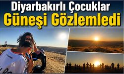 Diyarbakırlı Çocuklar Güneşi Gözlemledi