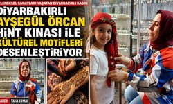 Diyarbakırlı Ayşegül Örcan Hint Kınası ile Kültürel Motifleri Desenleştiriyor