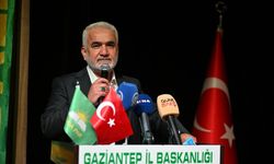 HÜDA PAR Genel Başkanı Yapıcıoğlu, Gaziantep'te ilçe kongrelerine katıldı