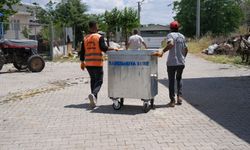 Sur Belediyesi’nden Kırsal Mahallelere Çöp Konteyneri Desteği