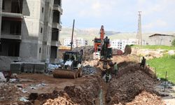 1550 metre uzunluğundaki atıksu hattı imalatı çalışmaları tamamlandı