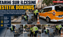 Tarihi Sur ilçesine estetik dokunuş