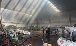 Tekstil fabrikasında çıkan yangın söndürüldü