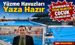 Yüzme Havuzları Yaza Hazır: Diyarbakır’da Yüzme Bilmeyen Çocuk Kalmayacak