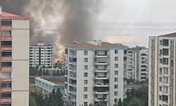 Diyarbakır Bağlar'da Anız Yangınına İtfaiye Müdahale Ediyor