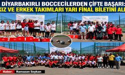 Diyarbakırlı Boccecilerden Çifte Başarı: Kız ve Erkek Takımları Yarı Final Biletini Aldı