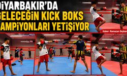 Diyarbakır'da Geleceğin Kick Boks Şampiyonları Yetişiyor