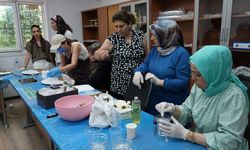 Diyarbakır’da Kadınlar Epoksi Atölyesi’nde üretime katılıyor