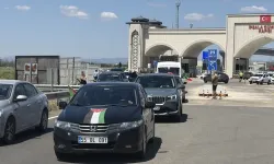 Bosna Hersek'ten yola çıkan "Filistin Konvoyu" Türkiye'ye giriş yaptı