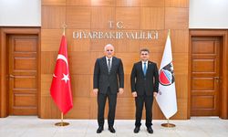 Kulp Kaymakamı Hasan Erdoğan'dan Vali Murat Zorluoğlu'na Ziyaret