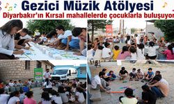 Gezici Müzik Atölyesi kırsal mahallelerde çocuklarla buluşuyor