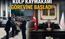 Kulp Kaymakamı Hasan Erdoğan görevine başladı